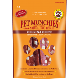 Pet Munchies Chicken & Cheese 100gm
