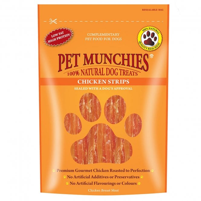 Pet Munchies  Chicken Strips - 90g