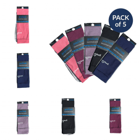 Pravoak Equestrian Knee High Socks - Mixed Pack Of 5