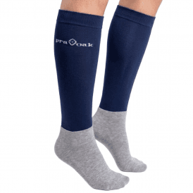 Pravoak Equestrian Knee High Socks - Navy Blue