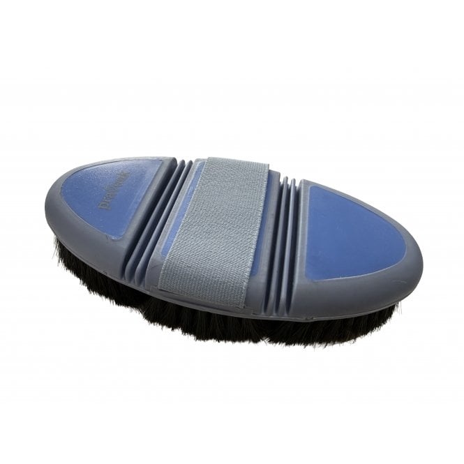 Pravoak  Flexible Horse Hair Body Brush - Blue