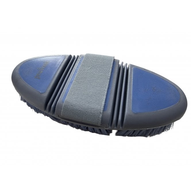 Pravoak  Flexible Soft Bristle Body Brush - Blue