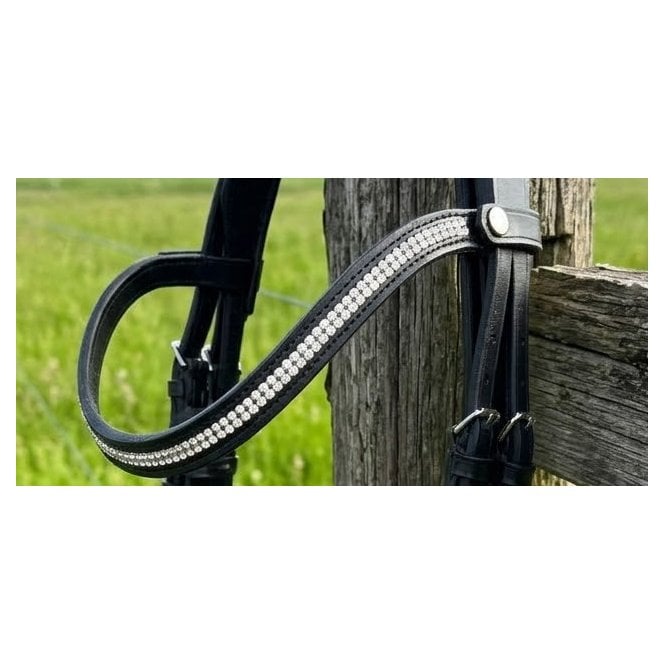 Pravoak  Sparkle Browband - Black