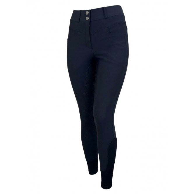 Pravoak  Womens Horse Riding Full Seat Breeches - Black