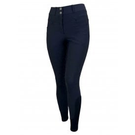 Pravoak Womens Horse Riding Full Seat Breeches - Black