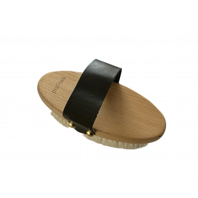 Pravoak  Wooden Goat Hair Body Brush