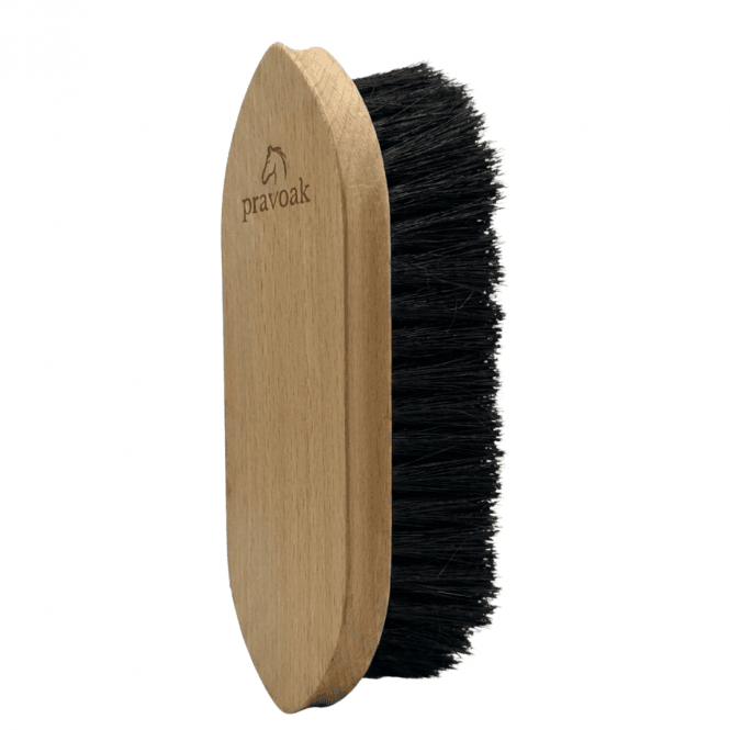 Pravoak  Wooden Horse Hair Dandy Brush