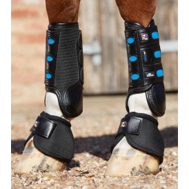 Premier Equine Air Cooled Original Eventing Boots - Black