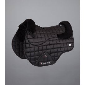 Premier Equine Atlantis CC Satin Wool GP Full Size Jump Square - Black/Black