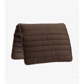 Premier Equine Buster Reversible Full Size Saddle Pad - Brown