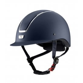 Premier Equine Centauri Horse Riding Helmet - Navy Blue