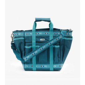 Premier Equine Grooming Kit Bag - Med Blue & Peacock