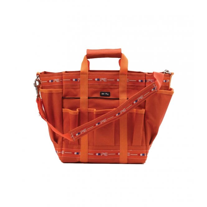 Premier Equine  Grooming Kit Bag - Orange & Amber