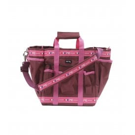 Premier Equine Grooming Kit Bag - Wine & Fuchsia