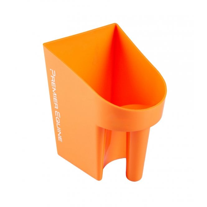 Premier Equine  Horse Feed Scoop - Orange