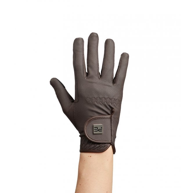 Premier Equine  Metaro Junior Riding Gloves - Brown