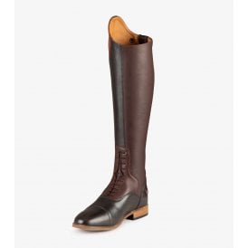 Premier Equine Passaggio Womens Leather Field Tall Riding Boot - Brown