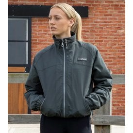 Premier Equine Pro Rider Unisex Waterproof Riding Jacket - Anthracite Grey