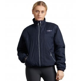 Premier Equine Pro Rider Unisex Waterproof Riding Jacket - Navy Blue