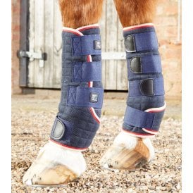 Premier Equine Quick Dry Leg Wraps - Navy Blue