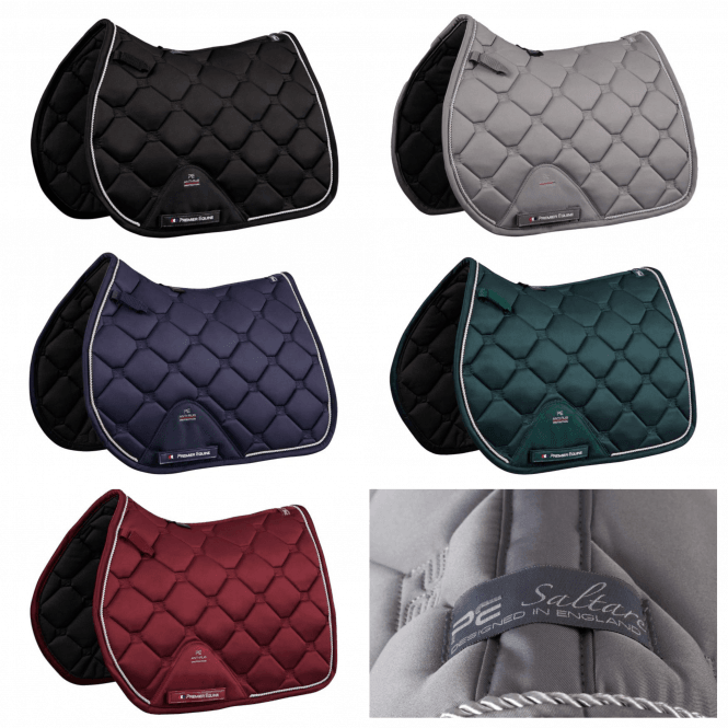 Premier Equine  Saltare Close Contact GP/Jump Square Saddlepad