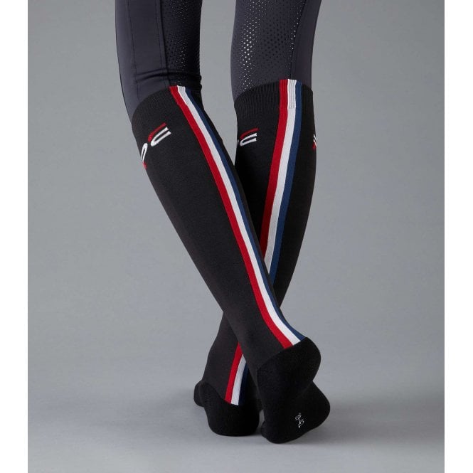 Premier Equine  Sports Highlight Riding Socks - Black