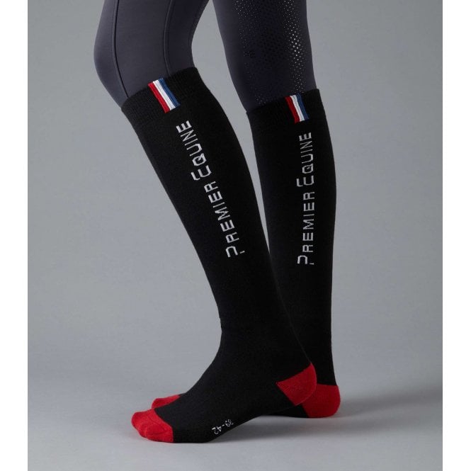 Premier Equine  Sports Series Riding Socks - Black