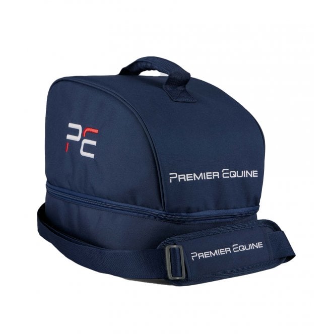 Premier Equine  Team Helmet Bag - Navy Blue
