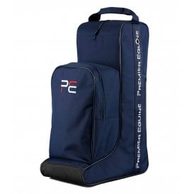 Premier Equine Team Tall Boot Bag With Storage - Navy Blue