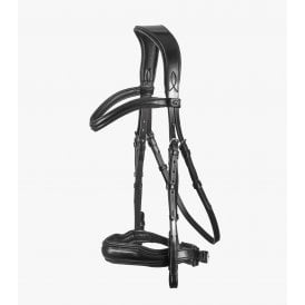 Premier Equine Verdura Anatomic Snaffle Bridle - Black