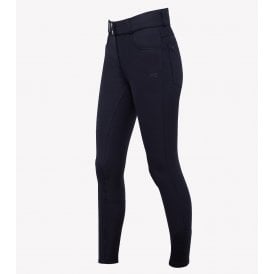 Premier Equine Virtue Womens Full Seat Gel Riding Breeches - Navy Blue