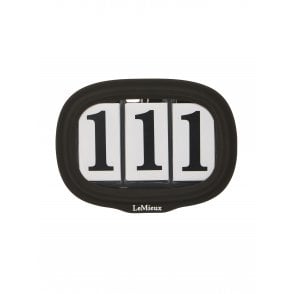 LeMieux Competition Bridle Number Holder - Brown