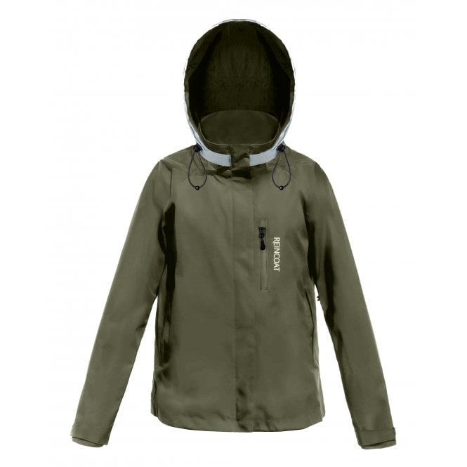 Reinwear  Reincoat Air Womens Waterproof Jacket - Olive