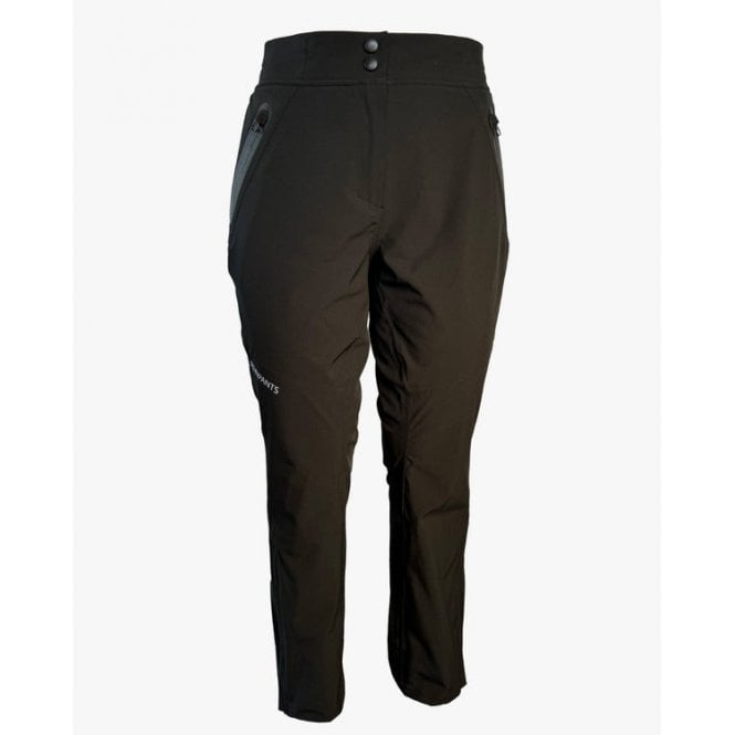 Reinwear  Reinpants Lite Womens Ultra-Light Shell Waterproof Over-Trousers - Black
