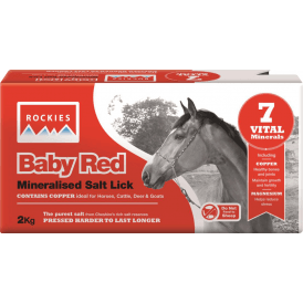 Rockies Baby Red Salt Lick 2Kg
