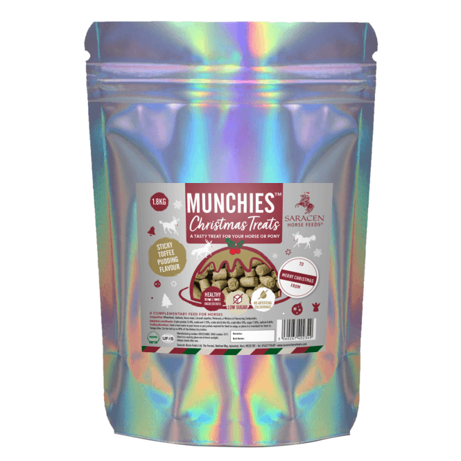 Saracen  Christmas Munchies – Sticky Toffee Pudding Flavour