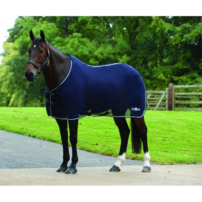 Saxon  Element Net Cooler Standard Neck Rug - Navy/Blue