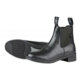 Saxon Syntovia Adults Horse Riding Jodhpur Boots - Black