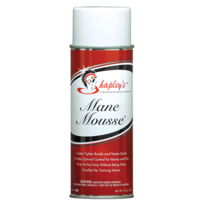 Shapleys  Mane Mousse Braiding & Banding Aid 14oz