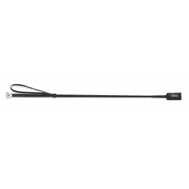 Shires 24" Plain Leather Stem Whip