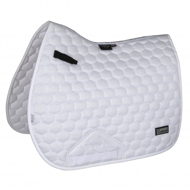 Shires  ARMA 3D Mesh Saddlecloth - White