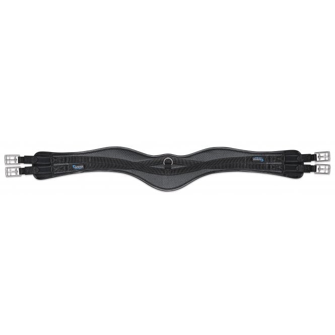 Shires  ARMA Anti-Chafe Anatomical Girth with Elastic - Black
