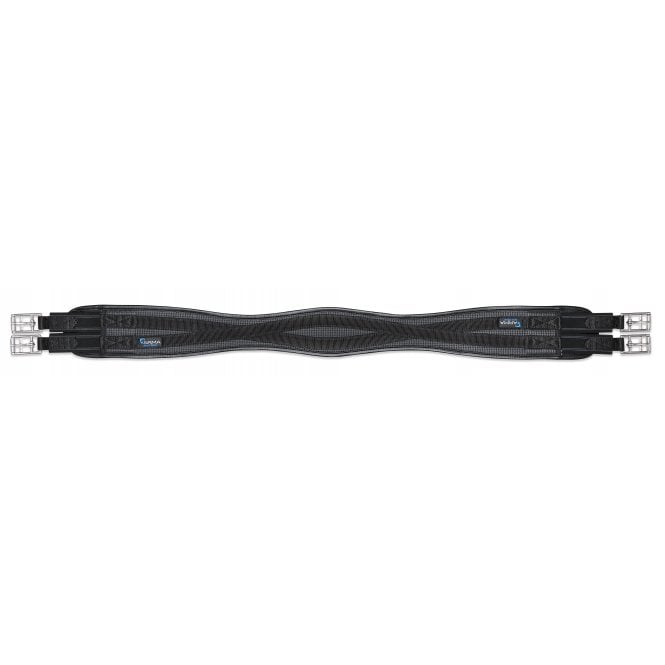 Shires  ARMA Anti-Chafe Contour Girth with Elastic - Black