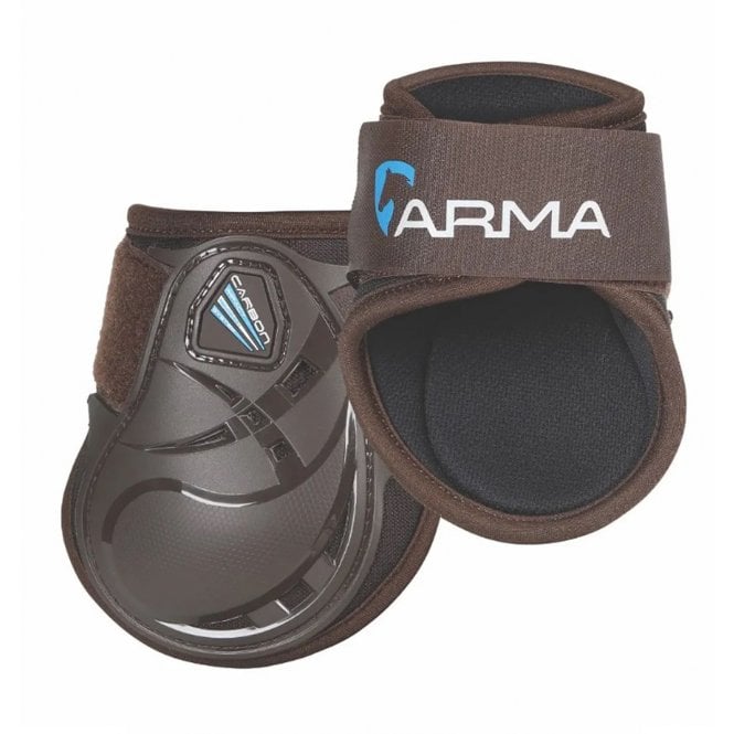 Shires  Arma Carbon Fetlock Boots - Brown