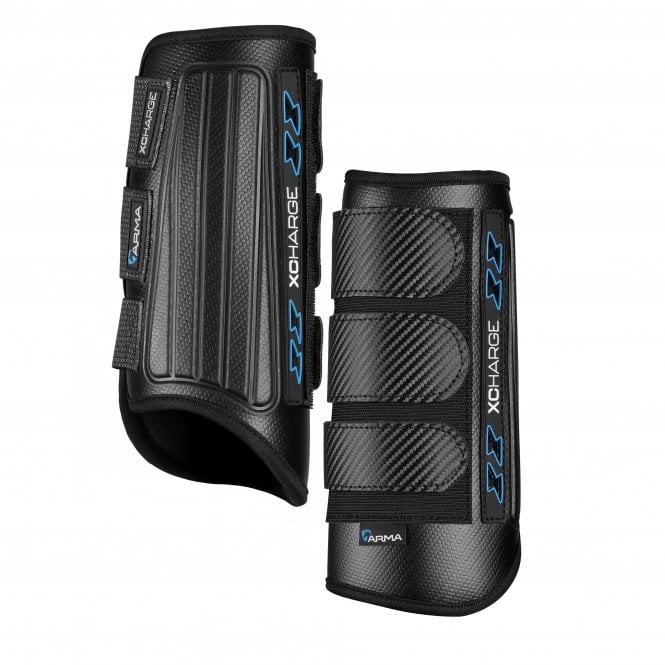 Shires  ARMA Carbon Front Cross Country Boots - Black
