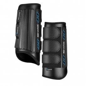 Shires ARMA Carbon Front Cross Country Boots - Black
