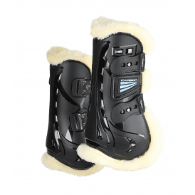 Shires Arma Carbon SupaFleece Tendon Boots - Black