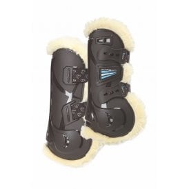 Shires Arma Carbon SupaFleece Tendon Boots - Brown