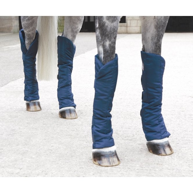 Shires  ARMA Comfort Pony/Horse Travel Boots (Set of 4) - Navy Blue