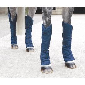 Shires ARMA Comfort Pony/Horse Travel Boots (Set of 4) - Navy Blue